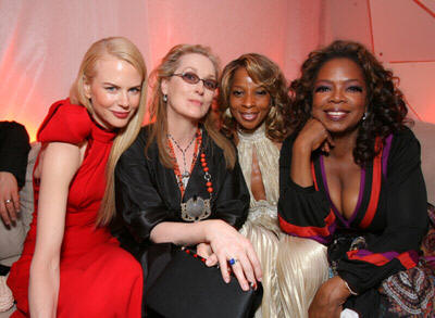 photo of Mary J. Blige, Meryl Streep, Oprah Winfrey, Nicole Kidman