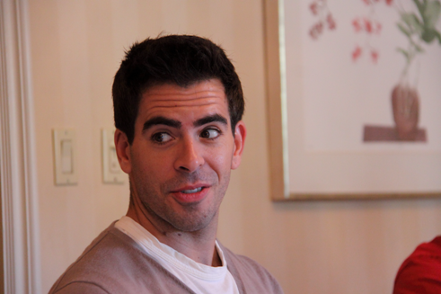Eli Roth.  Photo and copyright by Omar P.L. Moore/PopcornReel.com.  2009.  All Rights Reserved.